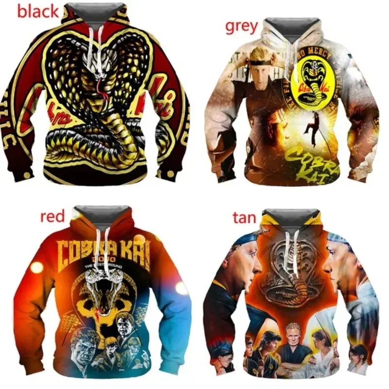 Cool Fashion Karate Kid Cobra Kai 3D Hoodie Oversized Graphic Cosplay Animation 3D Sweatshirt Hoodies Pullover Men's Clothing
Cool Fashion Karate Kid Cobra Kai 3D Hoodie Oversized Graphic Cosplay Animation 3D Sweatshirt Hoodies Pullover Men's Clothing