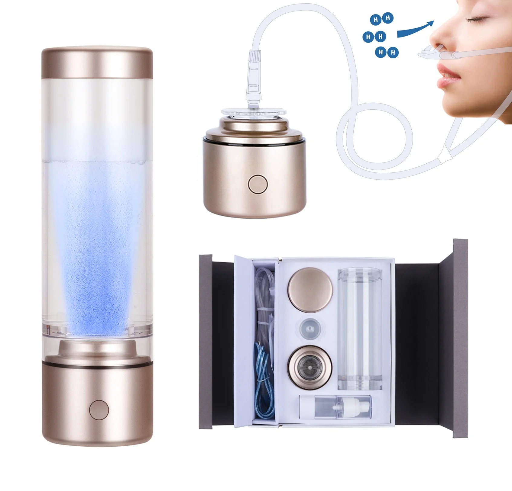 SPE PEM Hydrogen Electrolyzed water h2 generator portable hydrogen inhalation machine outdoor use gifts for parents friends OEM
SPE PEM Hydrogen Electrolyzed water h2 generator portable hydrogen inhalation machine outdoor use gifts for parents friends OEM