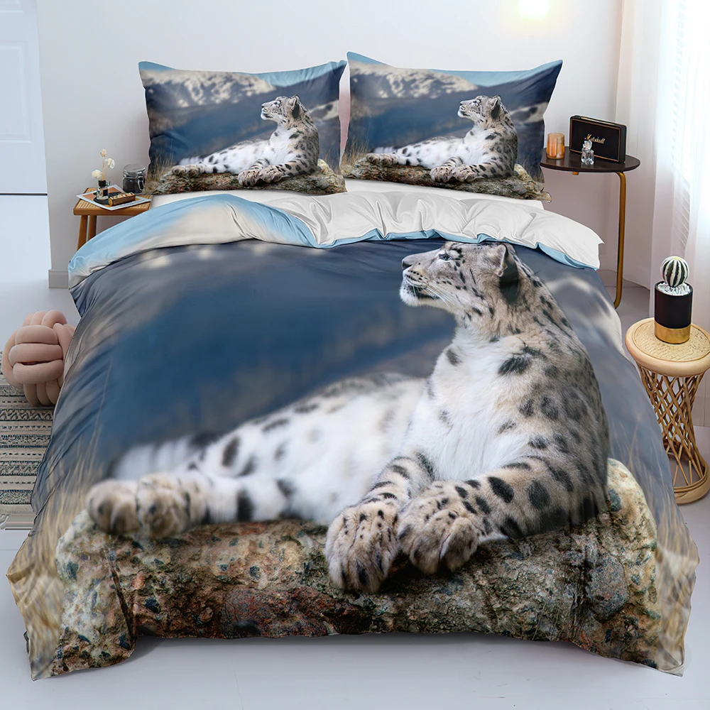 3D Gray Beddings Design Animal Quilt Cover Sets Leopard Comforter Covers and Pillow Cases 160*200cm Full Twin Double King Size
3D Gray Beddings Design Animal Quilt Cover Sets Leopard Comforter Covers and Pillow Cases 160*200cm Full Twin Double King Size