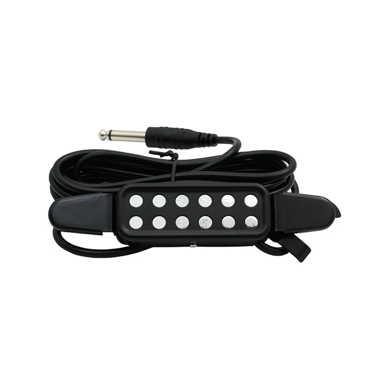 Acoustic Guitar Pickup Sound Hole Magnetic Transducer Audio Cable Low Noise Professional Guitar Pickup Parts Accessories
Acoustic Guitar Pickup Sound Hole Magnetic Transducer Audio Cable Low Noise Professional Guitar Pickup Parts Accessories
