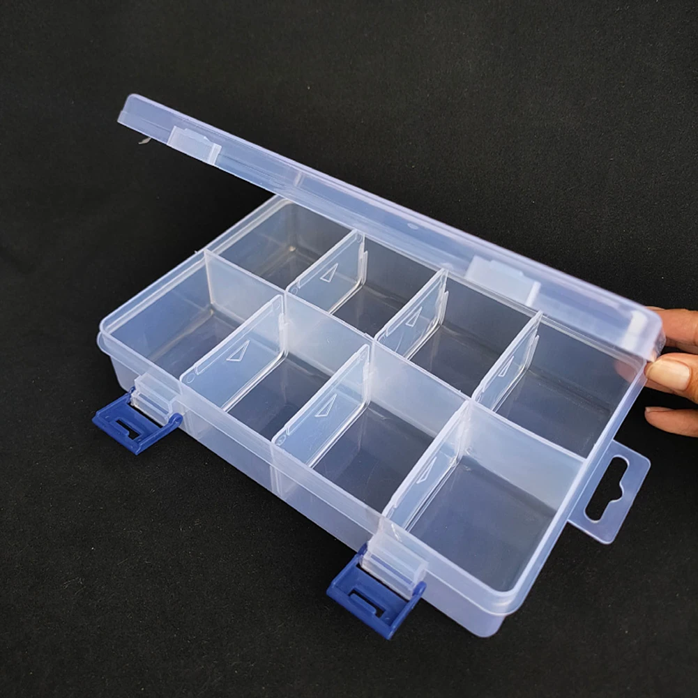 1PC Adjustable 8 Grids Compartment Plastic Storage Box 20x13.5x4.5cm Screw Holder Case Organizer Household Sundries Bins Tool
1PC Adjustable 8 Grids Compartment Plastic Storage Box 20x13.5x4.5cm Screw Holder Case Organizer Household Sundries Bins Tool