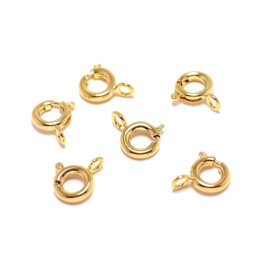 10pcs 6mm Lobster Clasps, Gold Color Plated Brass Round Lobster Clasps,Necklace Findings Jewellery Supplies
10pcs 6mm Lobster Clasps, Gold Color Plated Brass Round Lobster Clasps,Necklace Findings Jewellery Supplies