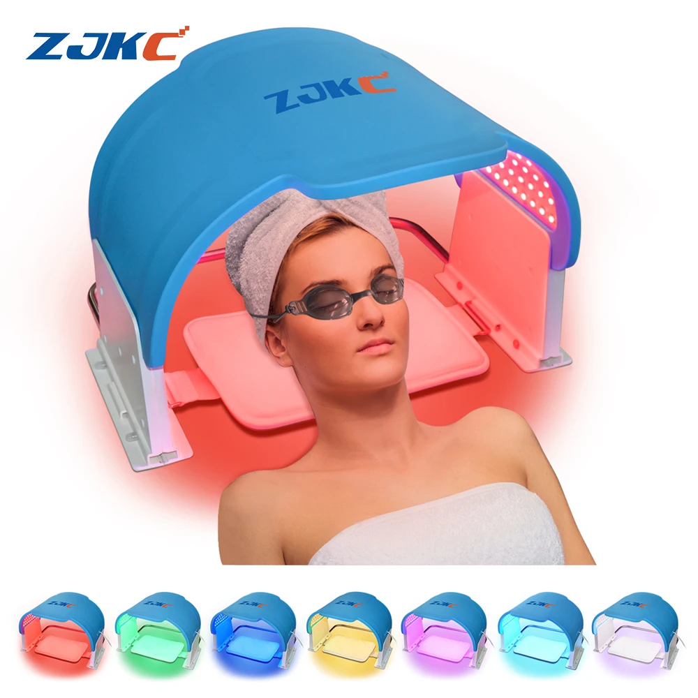 ZJKC 7 Colors PDT LED Photodynamic Therapy Beauty Device LED Facial Mask Acne Removal Anti Wrinkle Lighten Spots Skin Care Tools
ZJKC 7 Colors PDT LED Photodynamic Therapy Beauty Device LED Facial Mask Acne Removal Anti Wrinkle Lighten Spots Skin Care Tools