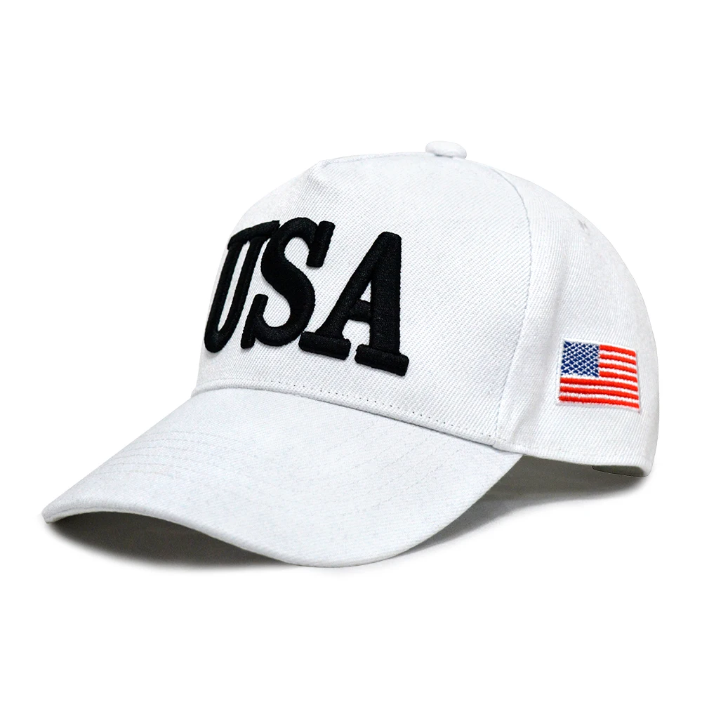 Baseball Hat USA Letter Embroidery With American Flag Unisex Adjustable Trucker Baseball Cap Outdoor Sports Sun Protection Cap
Baseball Hat USA Letter Embroidery With American Flag Unisex Adjustable Trucker Baseball Cap Outdoor Sports Sun Protection Cap