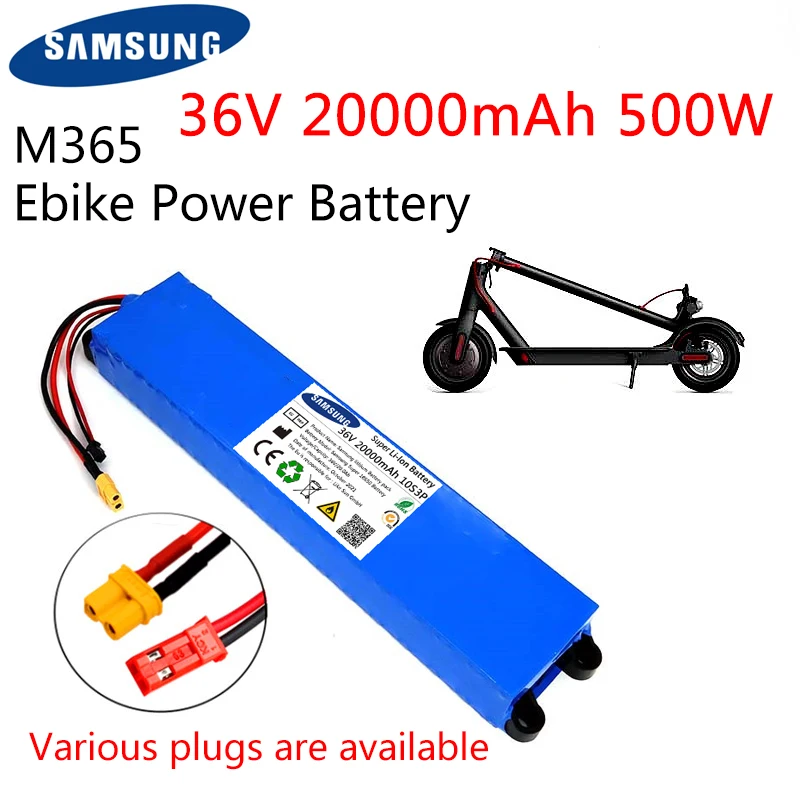 36V Battery 20Ah 18650 lithium battery pack 10S3P 20000mah 500W Same port 42V Electric Scooter M365 ebike Power Battery with BMS
36V Battery 20Ah 18650 lithium battery pack 10S3P 20000mah 500W Same port 42V Electric Scooter M365 ebike Power Battery with BMS