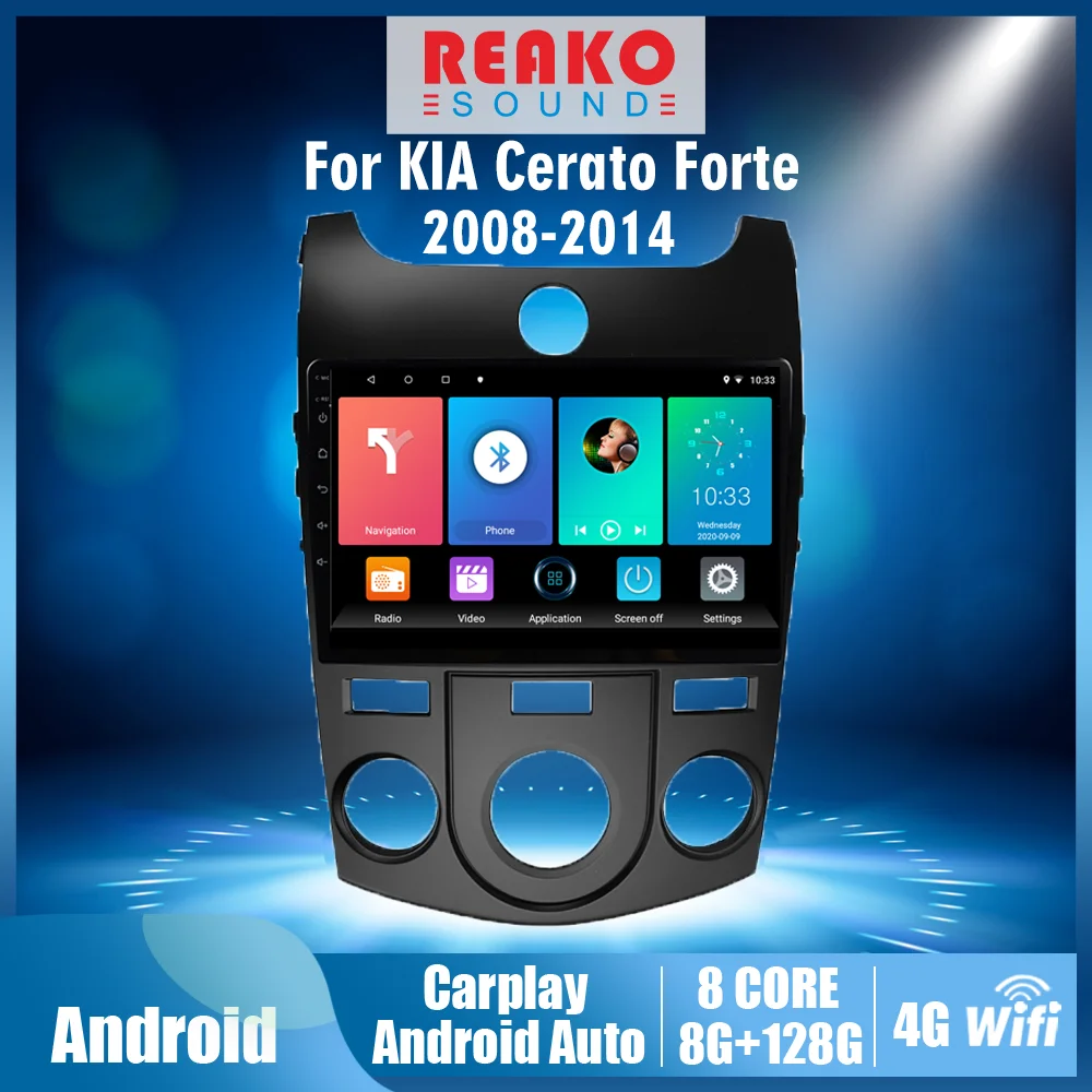 2 Din 9 Inch Android 4G Carplay WiFi For KIA Forte Cerato 2 2008-2014 Car Radio Multimedia Player GPS Navigation Head Unit
2 Din 9 Inch Android 4G Carplay WiFi For KIA Forte Cerato 2 2008-2014 Car Radio Multimedia Player GPS Navigation Head Unit