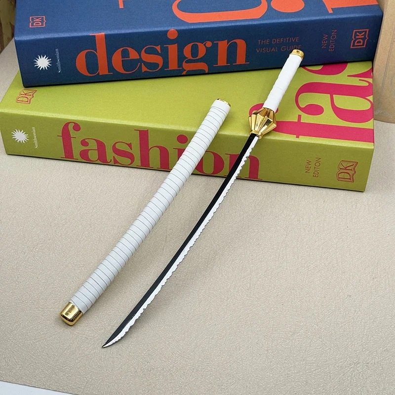 27 см Bleach Аниме Реплика Zanpakutō Nozarashi Katana Металлическое оружие Модель Kenpachi Zaraki