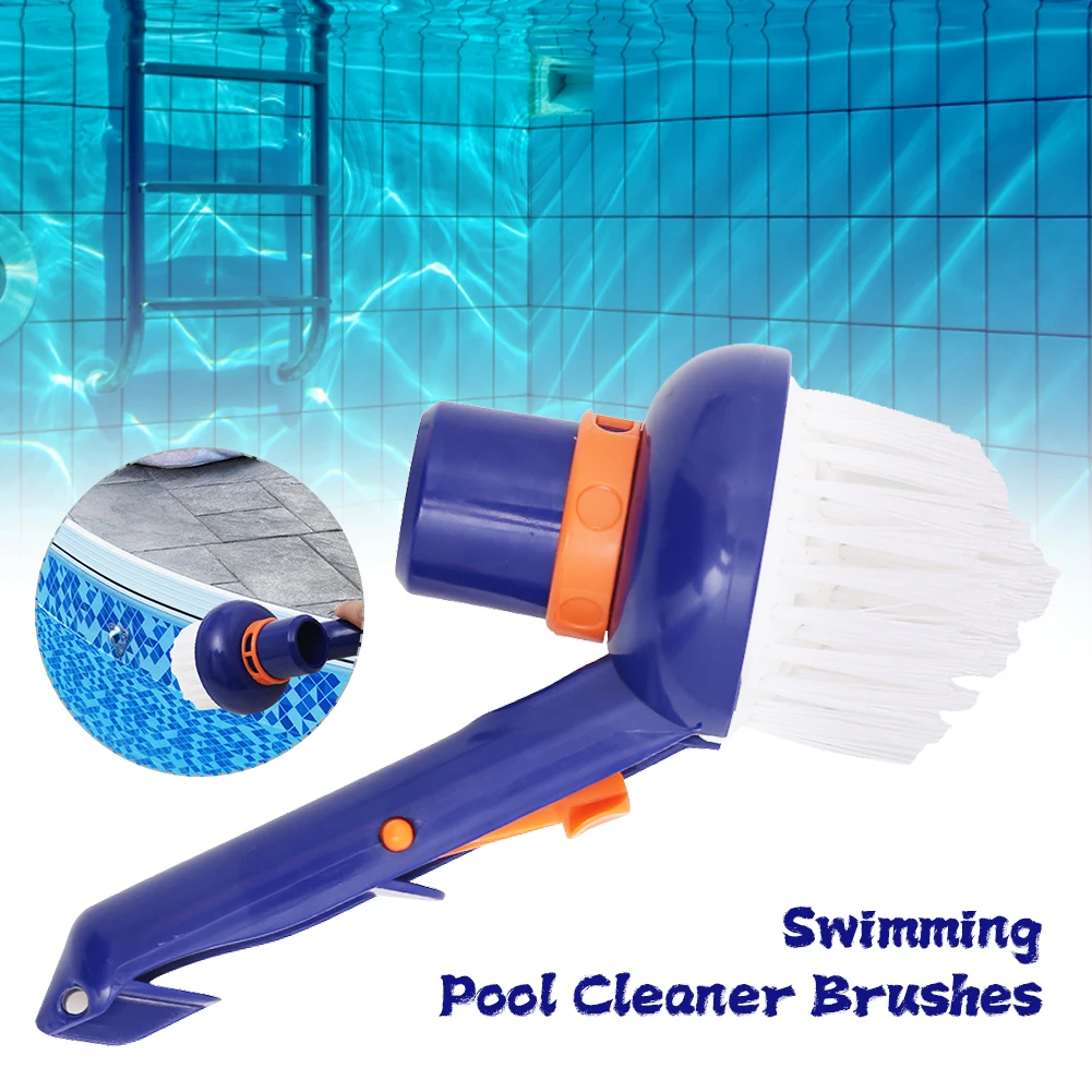 Swimming Pool Corner Vacuum Brush Durable Handheld Swimming Pool Steps Brush Cleaning Brush For Spa Hot Tub
Swimming Pool Corner Vacuum Brush Durable Handheld Swimming Pool Steps Brush Cleaning Brush For Spa Hot Tub