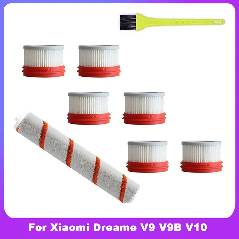 Беспроводной ручной пылесос Xiaomi Dreame V9 V9B V10, Бытовые аксессуары, Hepa фильтр, роликовая щетка, набор деталей
Беспроводной ручной пылесос Xiaomi Dreame V9 V9B V10, Бытовые аксессуары, Hepa фильтр, роликовая щетка, набор деталей