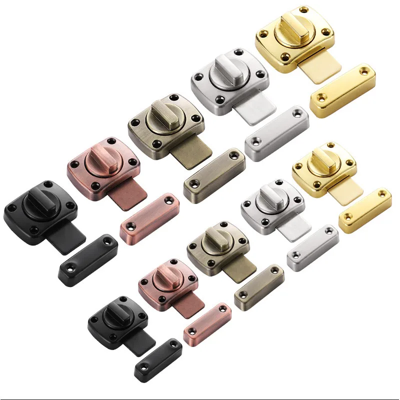1Set Zinc Alloy Left And Right Latch Sliding Door Push Universal Security Slidings Doors Lock Bolt With Screws Latchs 5Colours
1Set Zinc Alloy Left And Right Latch Sliding Door Push Universal Security Slidings Doors Lock Bolt With Screws Latchs 5Colours
