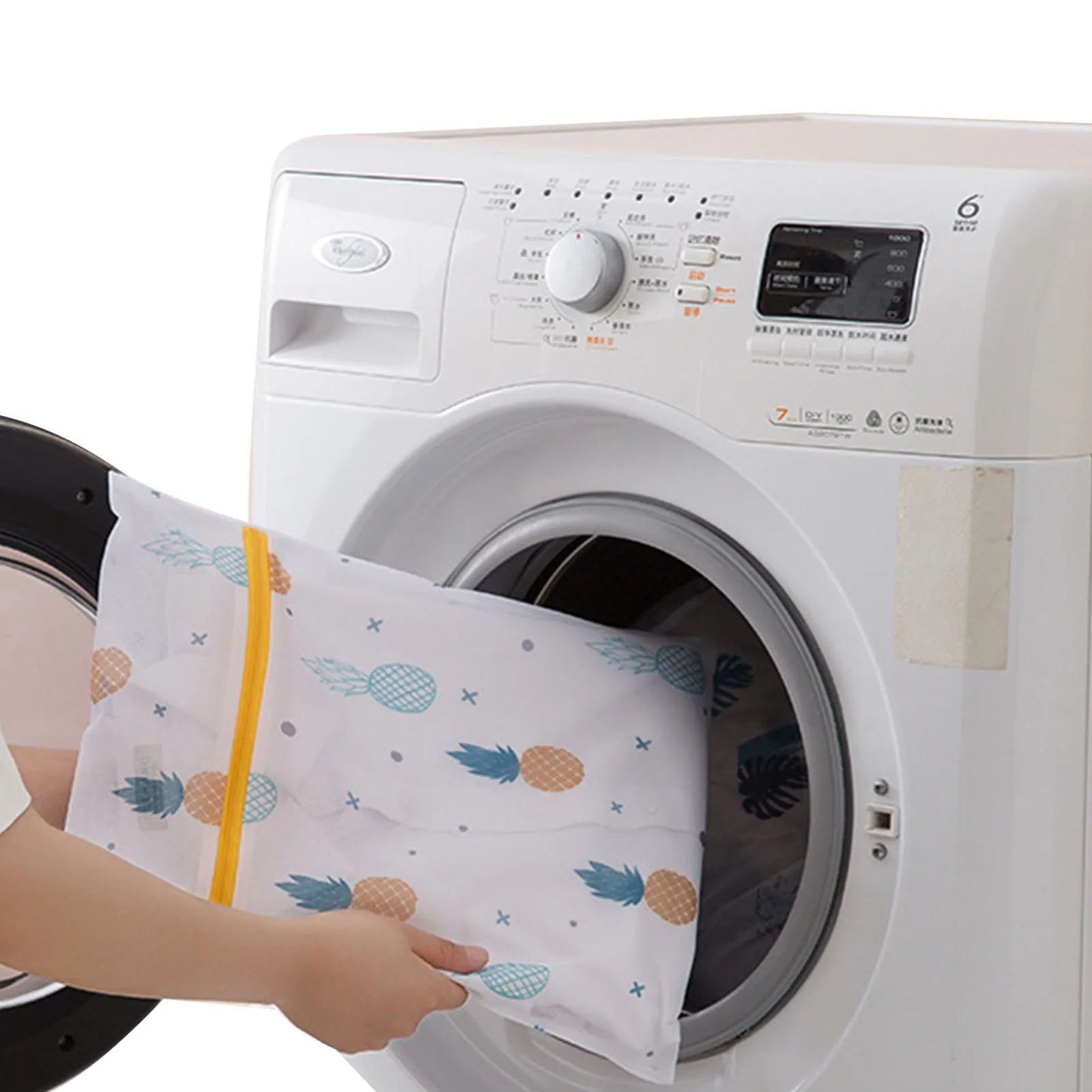 Zippered Mesh Laundry Wash Bags Foldable Delicates Lingerie Bra Socks Underwear Washing Machine Clothes Protection Net Pouches
Zippered Mesh Laundry Wash Bags Foldable Delicates Lingerie Bra Socks Underwear Washing Machine Clothes Protection Net Pouches