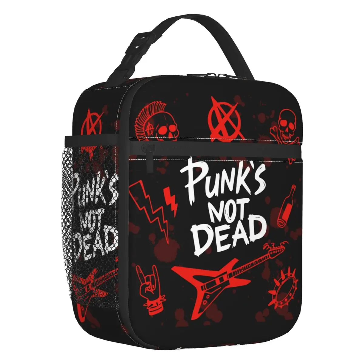 Heavy Metal Not Dead Insulated Lunch Tote Bag Punks Rock Music Portable Thermal Cooler Food Lunch Box Outdoor Camping Travel
Heavy Metal Not Dead Insulated Lunch Tote Bag Punks Rock Music Portable Thermal Cooler Food Lunch Box Outdoor Camping Travel