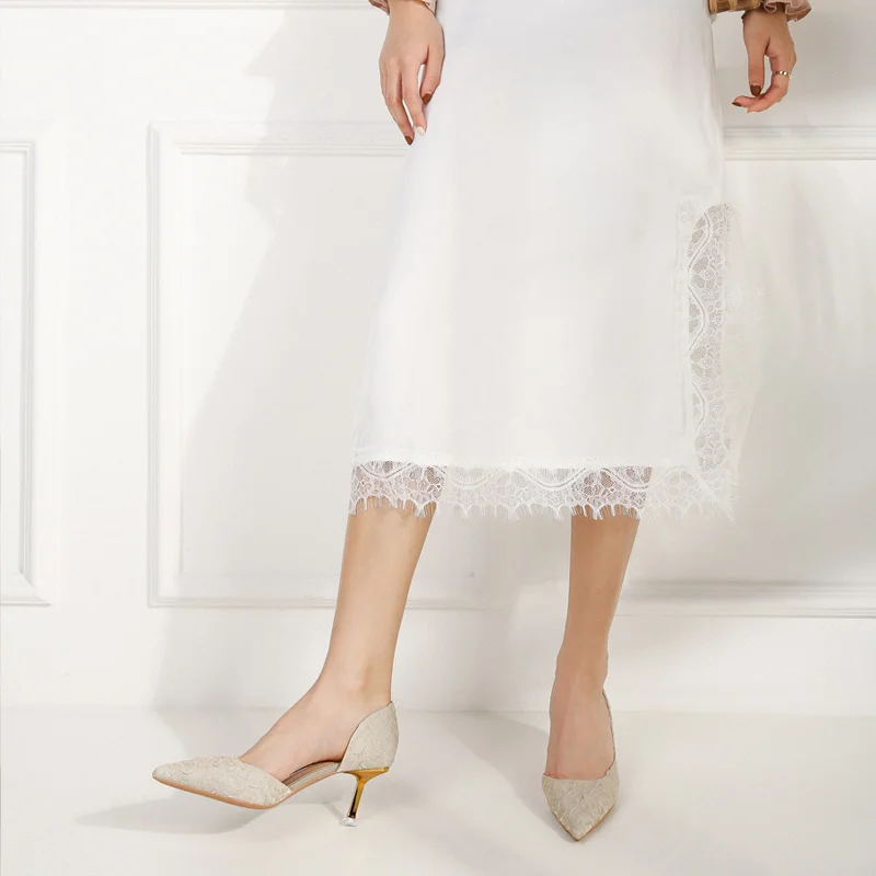 2022 New Women's Shoes Fashion Shallow Hollow High Heels Summer Pointed Toe Thin Heels Suede Wedding Shoes Stripper Shoes Pumps
2022 New Women's Shoes Fashion Shallow Hollow High Heels Summer Pointed Toe Thin Heels Suede Wedding Shoes Stripper Shoes Pumps