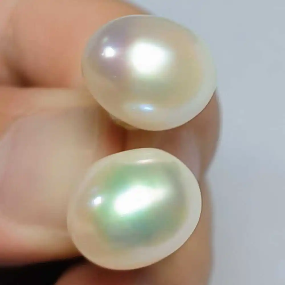 13-14MM Huge Natural AAA Baroque White pearl Earrings 14K Aquaculture Gift FOOL'S DAY Mother's Day Diy VALENTINE'S DAY
13-14MM Huge Natural AAA Baroque White pearl Earrings 14K Aquaculture Gift FOOL'S DAY Mother's Day Diy VALENTINE'S DAY