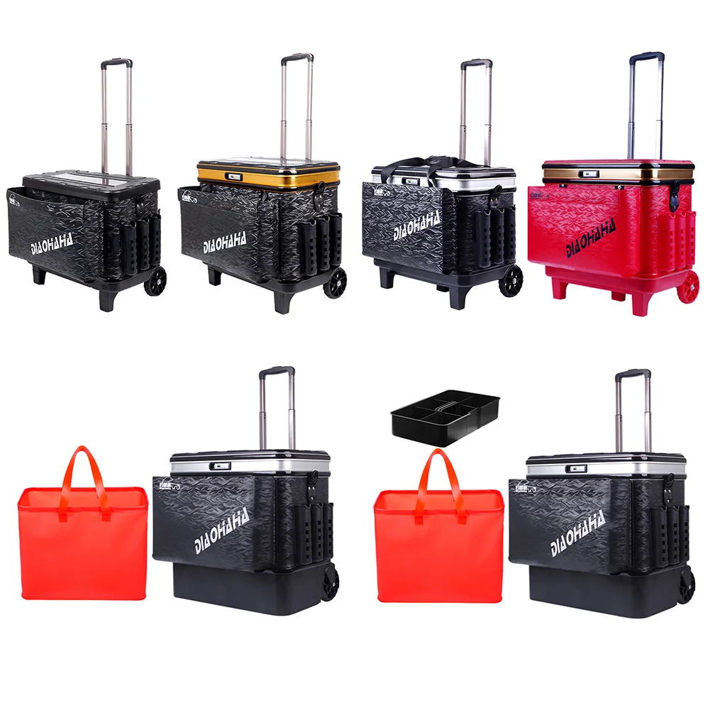 Portable Fish Bucket EVA Fishing Luggage Case Live Fish Box Large Capacity Fishing Tool Box Fishing accessories 
Portable Fish Bucket EVA Fishing Luggage Case Live Fish Box Large Capacity Fishing Tool Box Fishing accessories