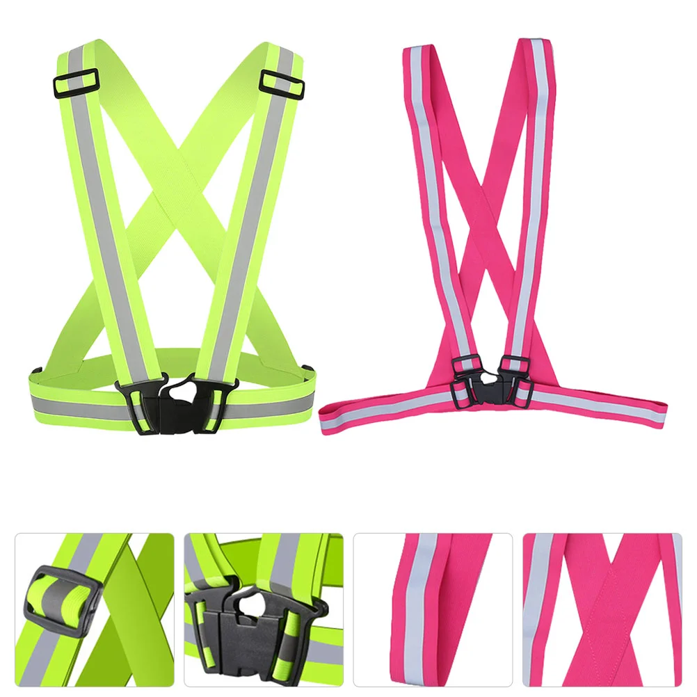 Reflective Running Vest Belt Adjustable Night Gear Clothes High Visibility Belts Strap Clothing
Reflective Running Vest Belt Adjustable Night Gear Clothes High Visibility Belts Strap Clothing
