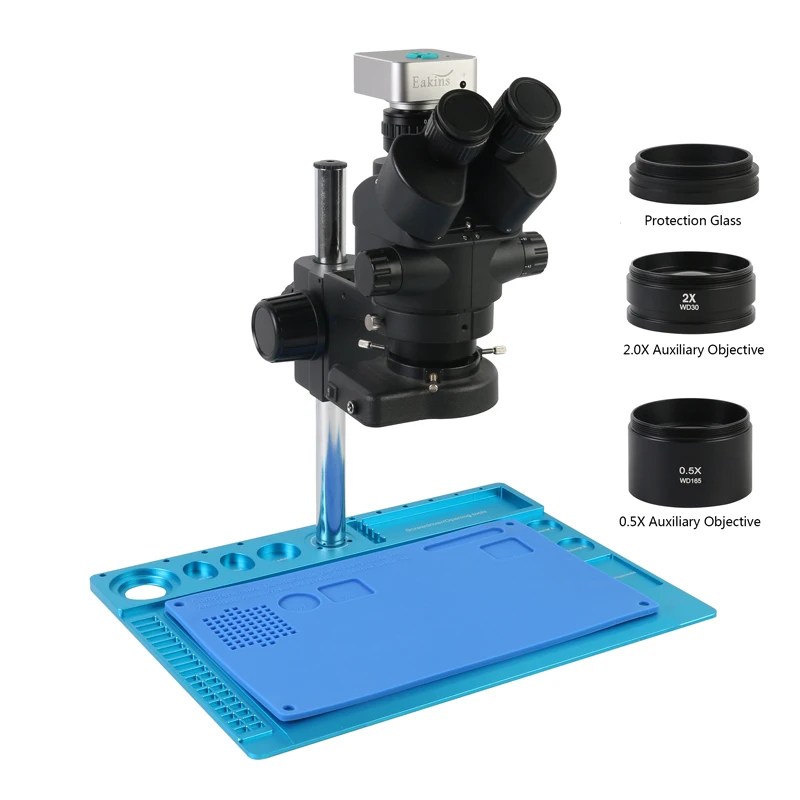 Simul-Focal 3.5-90X Trinocular Stereo Soldering Microscope 48MP HDMI Camera Multifunctional Workbench Repair Mobile Phone Tools
Simul-Focal 3.5-90X Trinocular Stereo Soldering Microscope 48MP HDMI Camera Multifunctional Workbench Repair Mobile Phone Tools