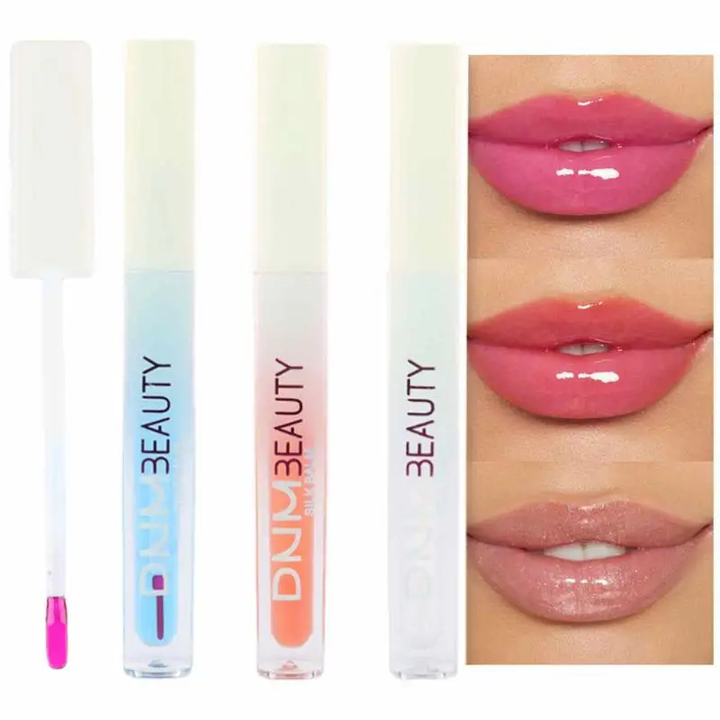 

4ml Color Change Lip Glaze Glitter Transparent Moisturizing Lip Gloss Liquid Lipstick Lip Glaze Long Lasting Moisture Lipstick