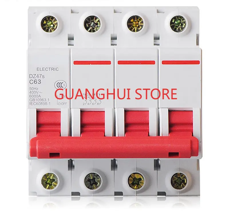Новый трехфазный миниатюрный цепь автоматический воздушный выключатель DZ47 защита от перегрузки от короткого замыкания трехкомпонентный четырехпроводной воздушный выключатель 4P
Новый трехфазный миниатюрный цепь автоматический воздушный выключатель DZ47 защита от перегрузки от короткого замыкания трехкомпонентный четырехпроводной воздушный выключатель 4P