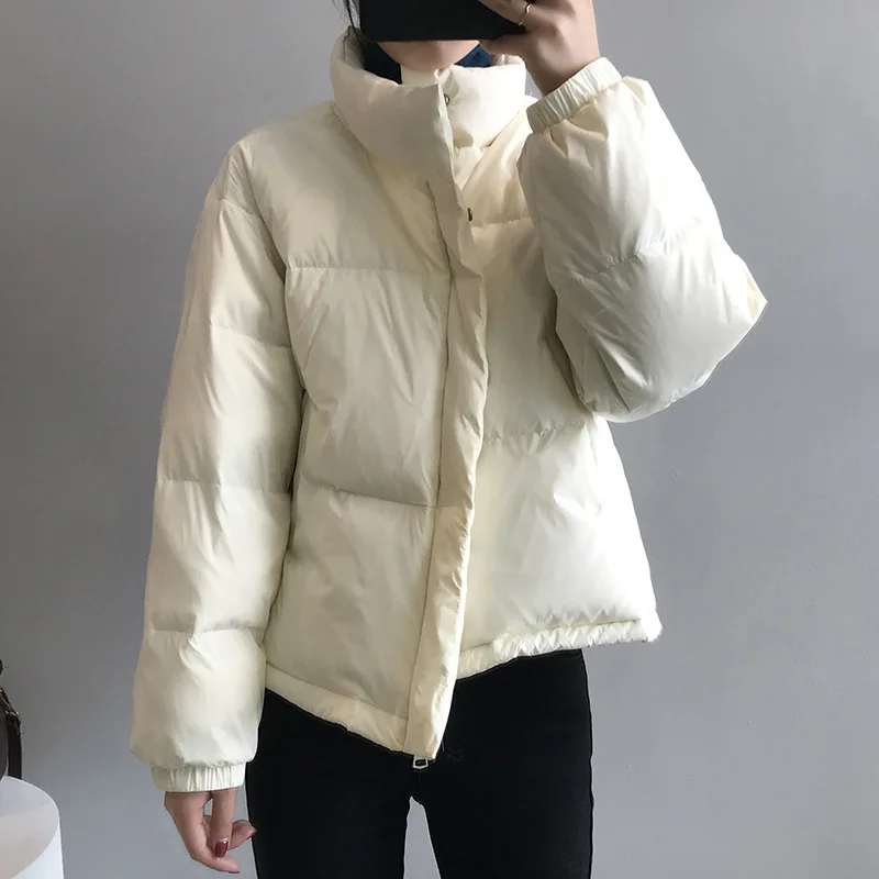 Down Jacket Women's Winter New Korean Style Loose Thick Bread Clothing Casual Warm Jacket Winter Coat Women Light Jacket
Down Jacket Women's Winter New Korean Style Loose Thick Bread Clothing Casual Warm Jacket Winter Coat Women Light Jacket