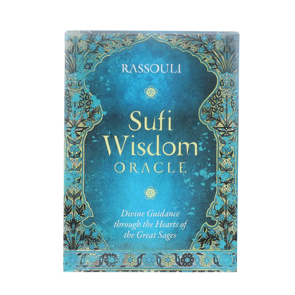 Sufi Wisdom Oracle Cards 44 Cards Fate Divination Tarot Card Table Game With Online Guidebook For Adult Children Board Game
Sufi Wisdom Oracle Cards 44 Cards Fate Divination Tarot Card Table Game With Online Guidebook For Adult Children Board Game