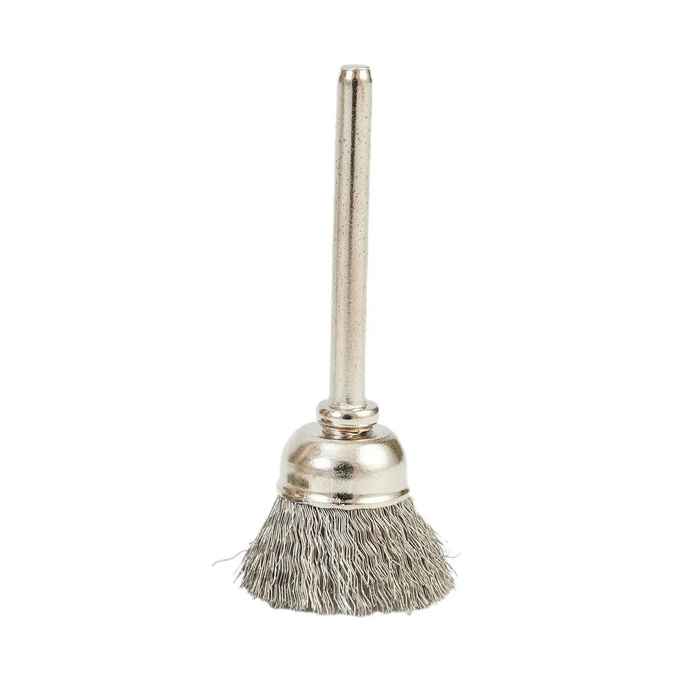 15pcs Drill Brush 15mm Wire Cup 3mm Shank Stainless Steel Brushes For Cleaning Derusting Grinding Rotary Tool Electric Grinder
15pcs Drill Brush 15mm Wire Cup 3mm Shank Stainless Steel Brushes For Cleaning Derusting Grinding Rotary Tool Electric Grinder