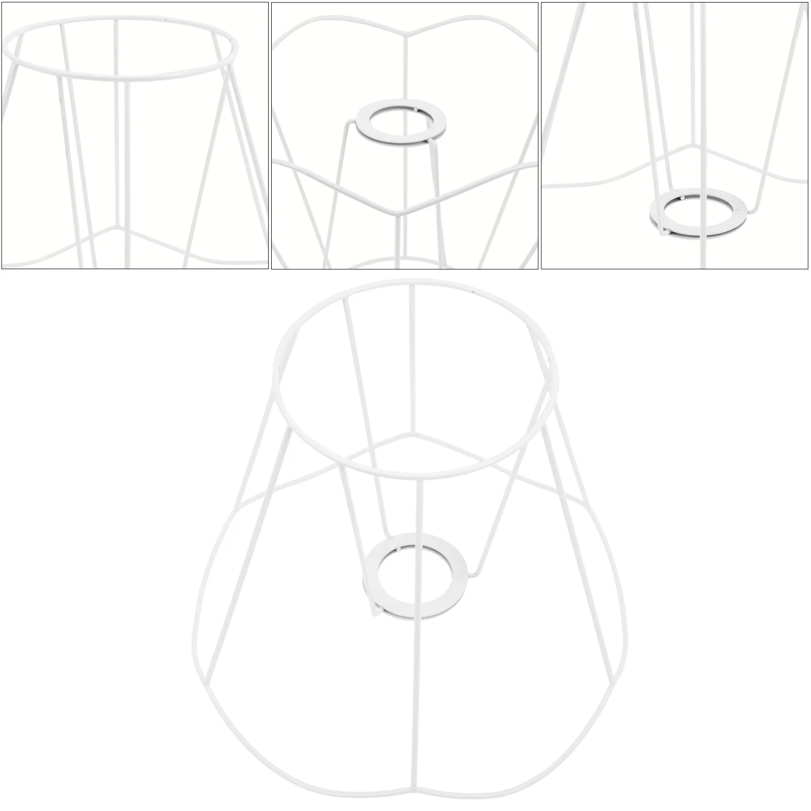 Lamp Shade Lampshade Wire Diy Frame Ring Guard Bulb Holder Drum Cage Round Light Tablevintage Decorative Cover Frames Pendant
Lamp Shade Lampshade Wire Diy Frame Ring Guard Bulb Holder Drum Cage Round Light Tablevintage Decorative Cover Frames Pendant