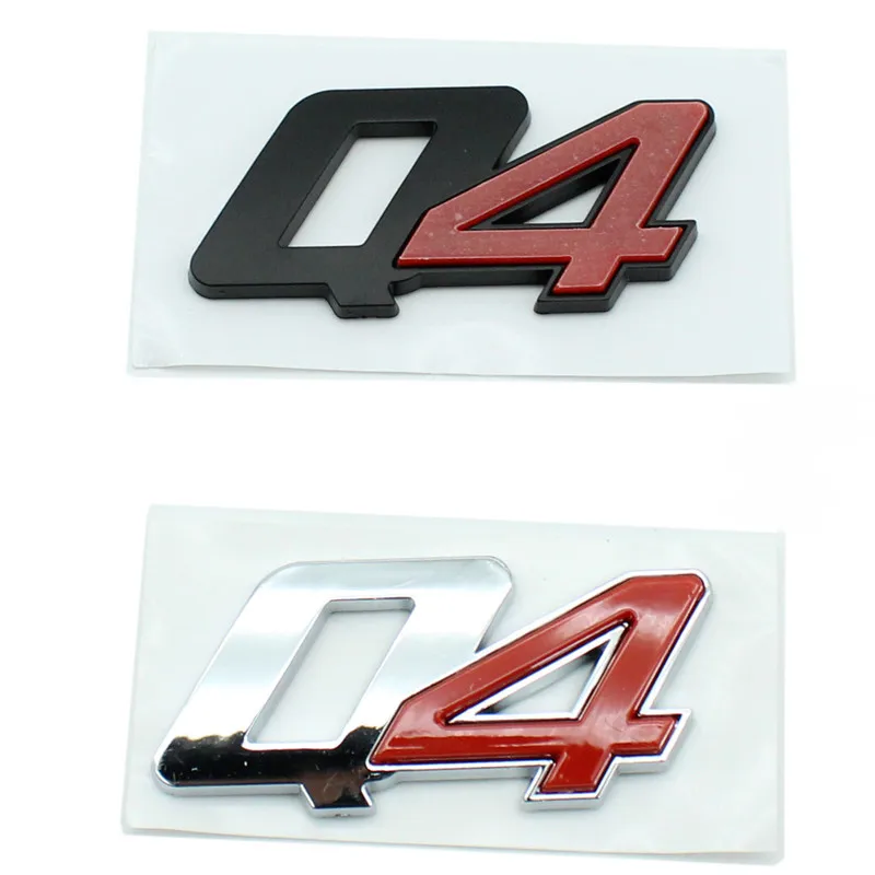 Black Q4 Sticker Car Tail LOGO Styling Emblem Stickers for Alfa Romeo Giulia Stelvio Modification Accessories
Black Q4 Sticker Car Tail LOGO Styling Emblem Stickers for Alfa Romeo Giulia Stelvio Modification Accessories