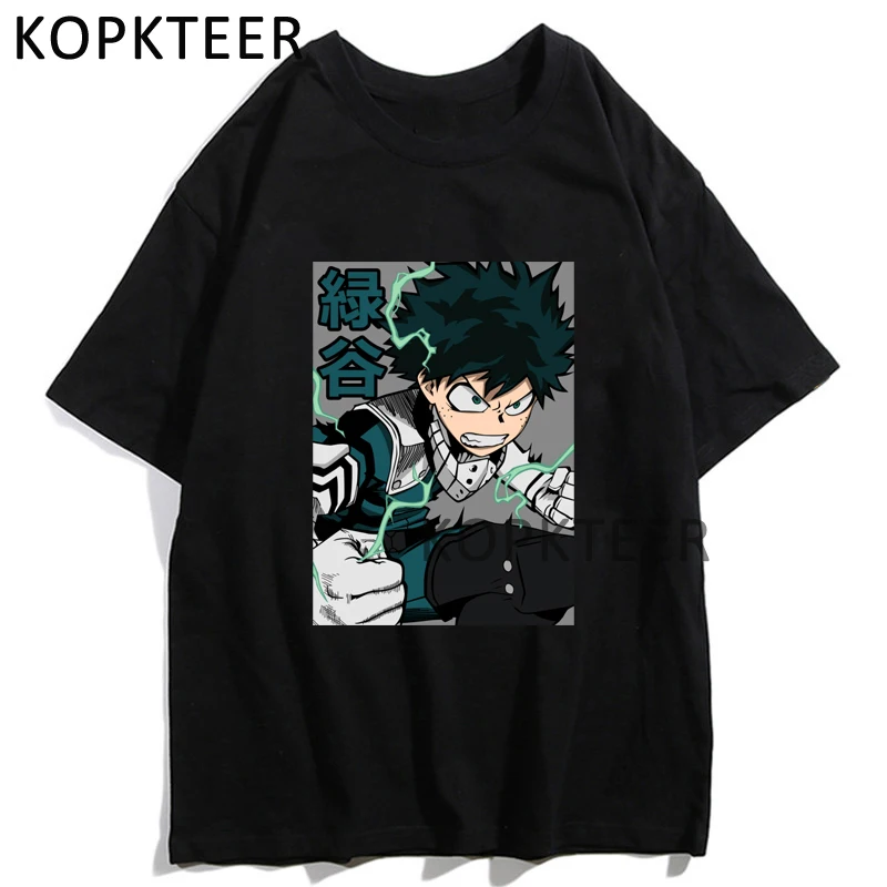 Deku Tsuyu Shoto Todoroki Anime T-shirts Manga My Hero Academia Funny Printed Summer Hiphop Casual Tops Tees Streetwear T-shirts
Deku Tsuyu Shoto Todoroki Anime T-shirts Manga My Hero Academia Funny Printed Summer Hiphop Casual Tops Tees Streetwear T-shirts