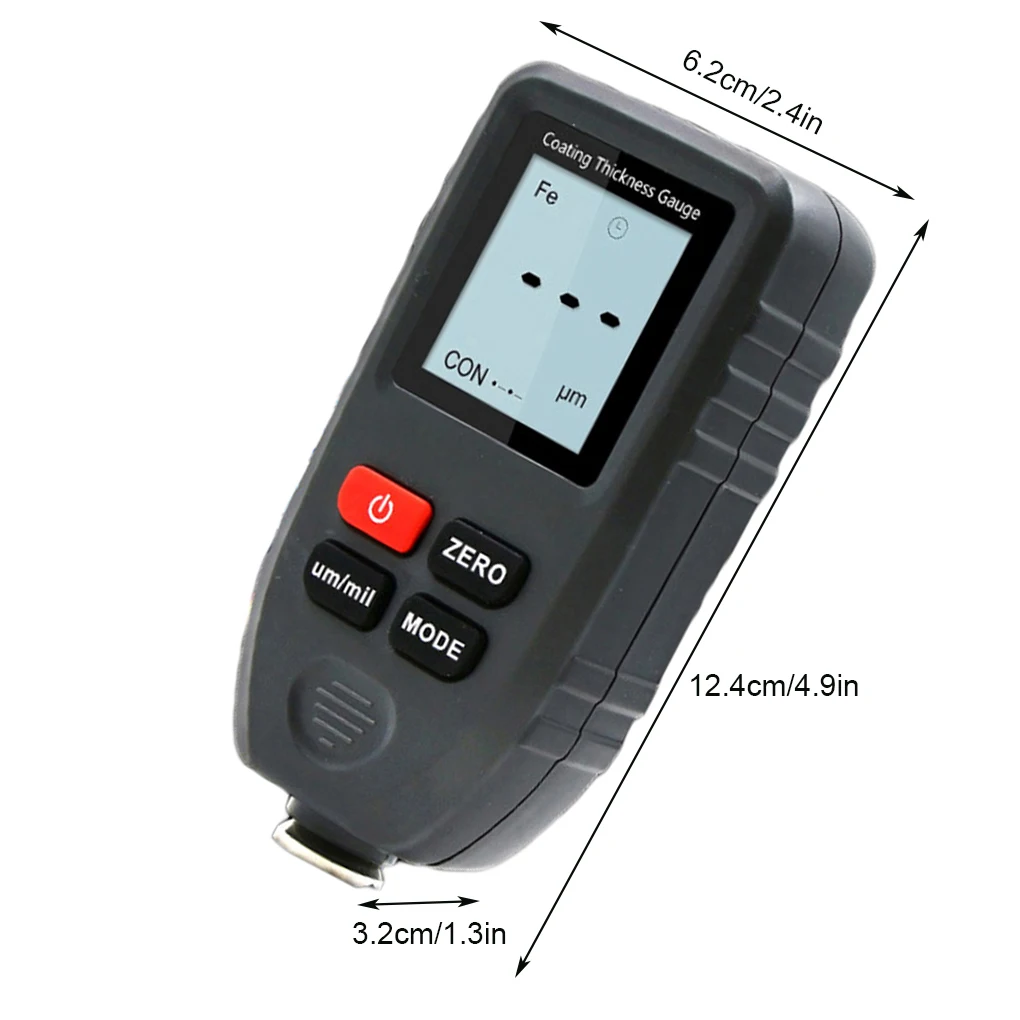 Coating Thickness Gauge Car Iron Aluminum Painting Depth Meter Plating Layer Detection Device
Coating Thickness Gauge Car Iron Aluminum Painting Depth Meter Plating Layer Detection Device