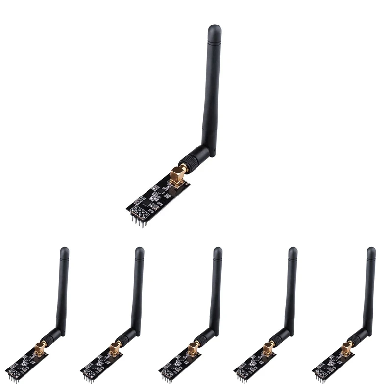 6PCS NRF24L01+PA+LNA Wireless Transceiver 2.4G 1100M RF Transceiver Module For Arduino
6PCS NRF24L01+PA+LNA Wireless Transceiver 2.4G 1100M RF Transceiver Module For Arduino