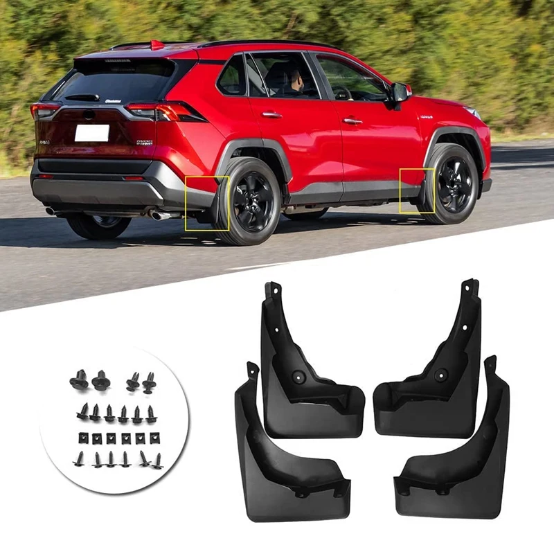 Брызговики от грязи, совместимые с TOYOTA RAV4 2019-2022, брызговики от грязи (набор из 4 шт.), передние и задние брызговики на заказ
Брызговики от грязи, совместимые с TOYOTA RAV4 2019-2022, брызговики от грязи (набор из 4 шт.), передние и задние брызговики на заказ