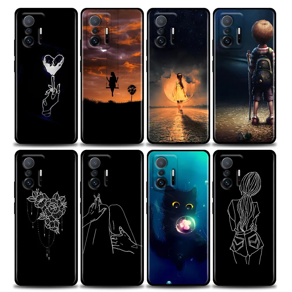 Phone Case for Xiaomi Mi 12 11i 11 11X 11T Poco X3 NFC M3 Pro F3 GT M4 Case Soft Silicon Cover Cartoon Charged heart WITCHY COOL 
Phone Case for Xiaomi Mi 12 11i 11 11X 11T Poco X3 NFC M3 Pro F3 GT M4 Case Soft Silicon Cover Cartoon Charged heart WITCHY COOL