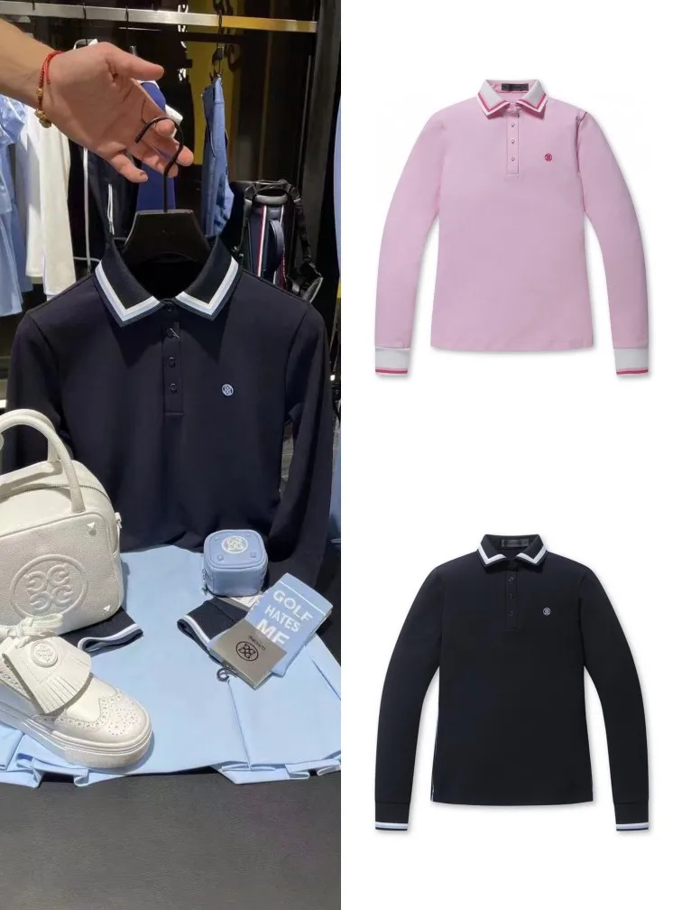 Ladies Stretch Quick Dry Polo Shirt Spring and Autumn New Slim Fit Long Sleeve T-Shirt Korean Original Single Golf Clothing
Ladies Stretch Quick Dry Polo Shirt Spring and Autumn New Slim Fit Long Sleeve T-Shirt Korean Original Single Golf Clothing