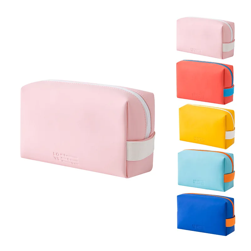 Cosmetic Bag PU Candy Colors Clutch Mini Travel Gadget Organizer Bag Portable Women's Makeup Accessories Storage Carrying Pouch
Cosmetic Bag PU Candy Colors Clutch Mini Travel Gadget Organizer Bag Portable Women's Makeup Accessories Storage Carrying Pouch