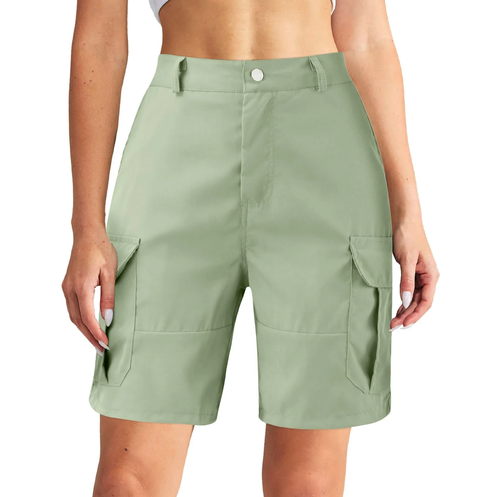 Solid Color Cargo Shorts Loose Breathable Button Trunks Multi Pocket Pants Fashion Women's Shorts Streetwear Pantalones Cortos
Solid Color Cargo Shorts Loose Breathable Button Trunks Multi Pocket Pants Fashion Women's Shorts Streetwear Pantalones Cortos