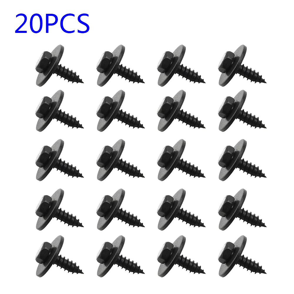 

20x Car Hex Head Screw For BMW 07147129160 Fender Liner Air Duct Splash Shield Clip Bolt Screw Car Accessories