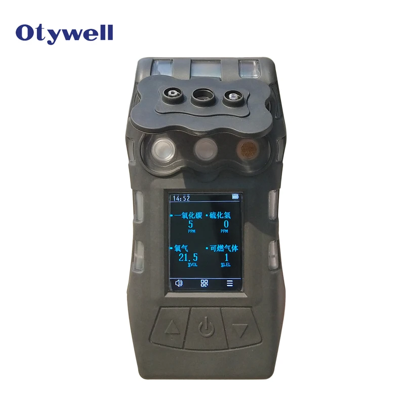 

NH3 CO H2S O2 4 in 1 gas detector manufacturer, combustible and toxic multi - gas analyzer