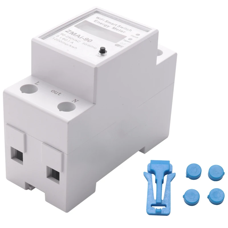 SINOTIMER Smart Energy Meter Tuya WDS688 Energy Meter Wifi Single Phase Energy Meter Mobile App Household Electric Meter 5-60A
SINOTIMER Smart Energy Meter Tuya WDS688 Energy Meter Wifi Single Phase Energy Meter Mobile App Household Electric Meter 5-60A