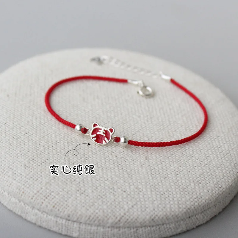 La Monada 18 21 cm Red Thread For Hand 925 Sterling Silver Bracelet Women Rope Thread Bracelets For Women Silver 925 Tiger
La Monada 18 21 cm Red Thread For Hand 925 Sterling Silver Bracelet Women Rope Thread Bracelets For Women Silver 925 Tiger