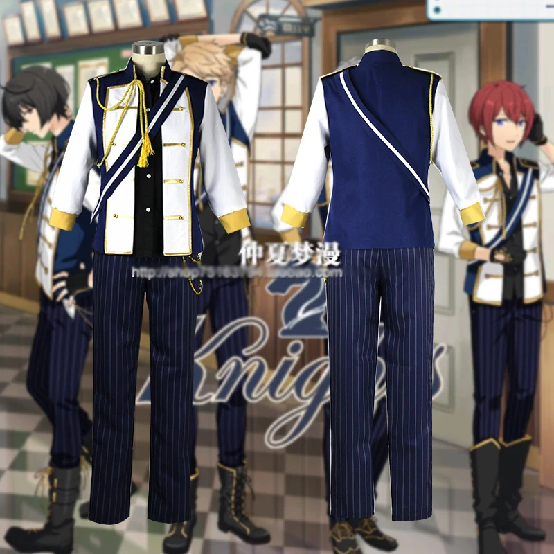 Ensemble Stars Knights Tsukasa Suou Izumi Sena Leo Tsukinaga Arashi Narukami Ritsu Sakuma Cosplay Costume 11
Ensemble Stars Knights Tsukasa Suou Izumi Sena Leo Tsukinaga Arashi Narukami Ritsu Sakuma Cosplay Costume 11