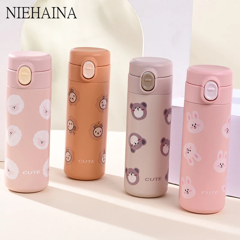 Thermo Mug Simple Cute Inside And Outside 304Stainless Steel Thermal Cup Water Bottle Keeps Cold And Heat
Thermo Mug Simple Cute Inside And Outside 304Stainless Steel Thermal Cup Water Bottle Keeps Cold And Heat