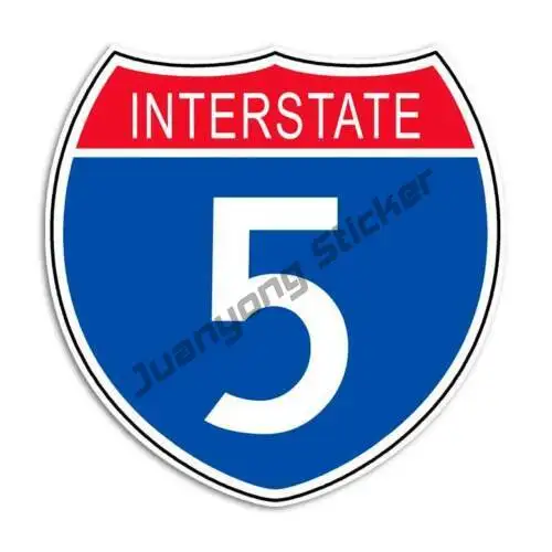 Interstate 5 Sticker - Los Angeles Highway Sign Decal Hollywood Graffiti Car Stickers Styling Accessories
Interstate 5 Sticker - Los Angeles Highway Sign Decal Hollywood Graffiti Car Stickers Styling Accessories