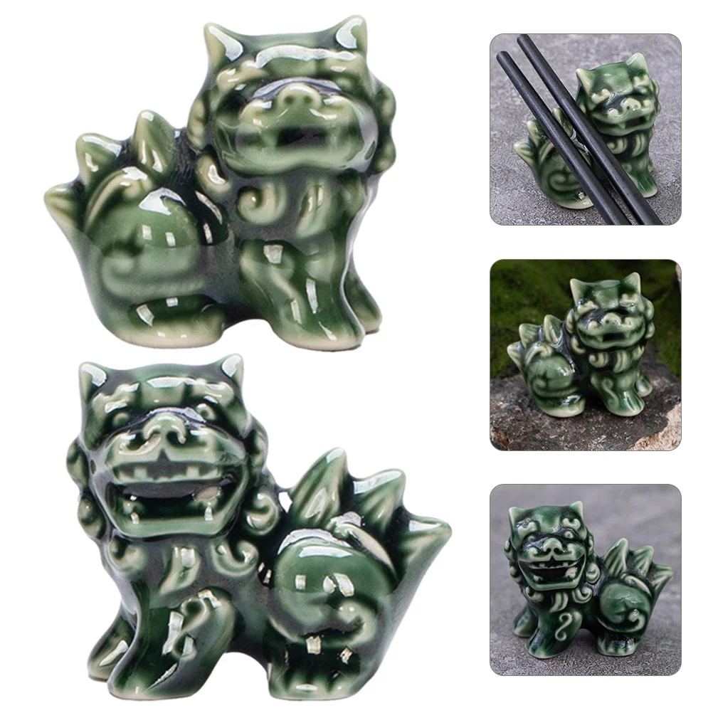 Pi Yao Figurine Rest Shui Wealth Feng Sculpture Ceramic Chopstick Prosperity Chinese Statue Rack Chopsticks Stand Spoon Brush
Pi Yao Figurine Rest Shui Wealth Feng Sculpture Ceramic Chopstick Prosperity Chinese Statue Rack Chopsticks Stand Spoon Brush