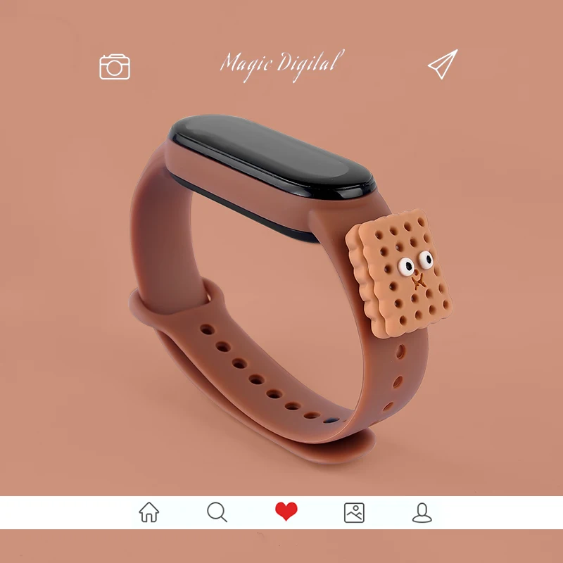 For Mi Band 7 6 5 4 3 Watch Bracelet Of Xiaomi MI Band 5 3 4 Silicone Watch Strap Creative Doll Smart Replacement Wristband Gift
For Mi Band 7 6 5 4 3 Watch Bracelet Of Xiaomi MI Band 5 3 4 Silicone Watch Strap Creative Doll Smart Replacement Wristband Gift