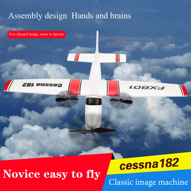 Самолёт FX801 Cessna 182 самодельный Радиоуправляемый самолёт 2,4 ГГц 2CH EPP Стандартный самолёт для детей с неподвижным крылом
Самолёт FX801 Cessna 182 самодельный Радиоуправляемый самолёт 2,4 ГГц 2CH EPP Стандартный самолёт для детей с неподвижным крылом