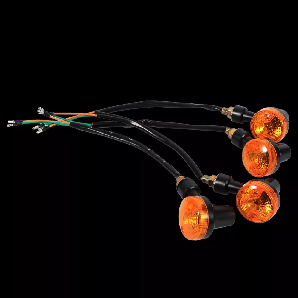 4PCS/Set Universal Motorcycle/Motorbike Turn Signal Indicators Blinker Amber Light Bulb 12V
4PCS/Set Universal Motorcycle/Motorbike Turn Signal Indicators Blinker Amber Light Bulb 12V
