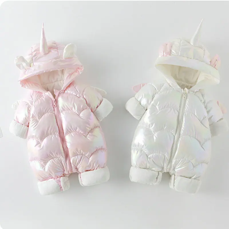 Baby Boy Girl Unicorn Winter Romper Clothes Newborn Thicken Snowsuit Overalls For Boy Girl New Born Warm Hooded Pajamas Coat
Baby Boy Girl Unicorn Winter Romper Clothes Newborn Thicken Snowsuit Overalls For Boy Girl New Born Warm Hooded Pajamas Coat