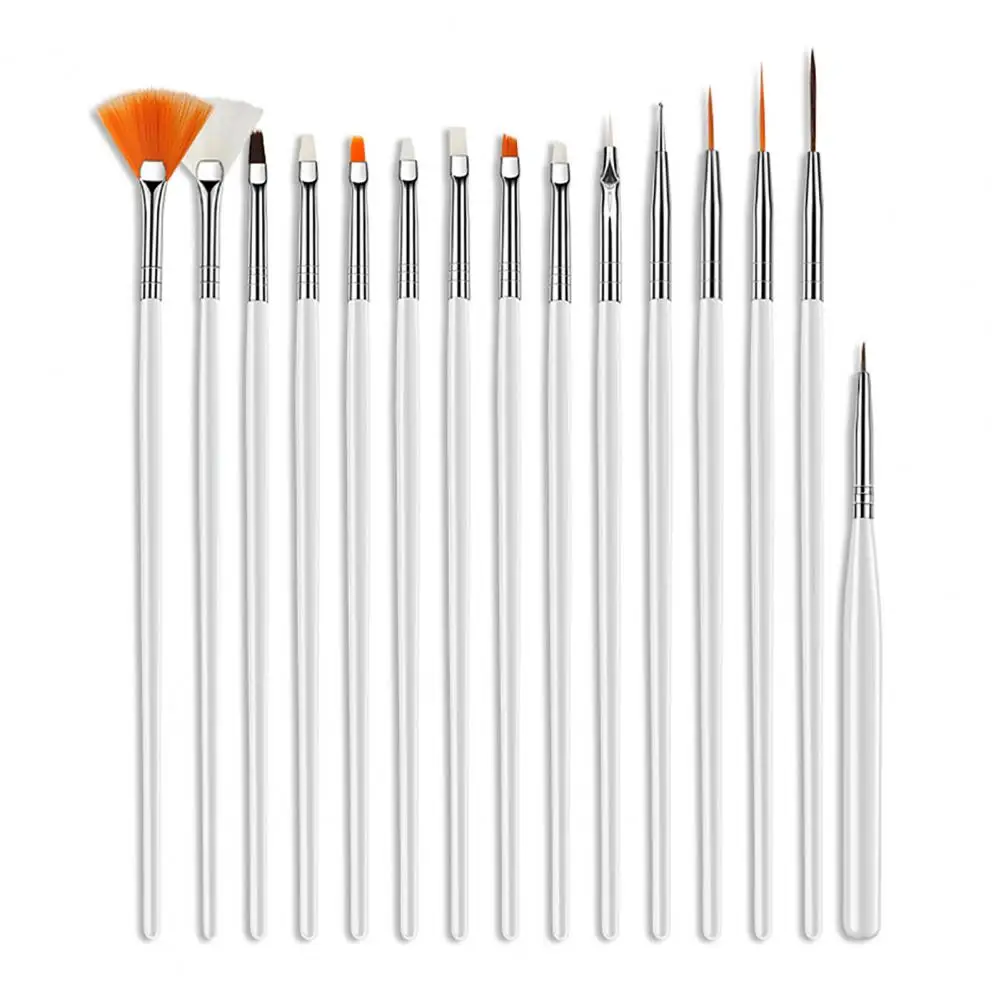 15 шт./набор, пластиковые ручки для дизайна ногтей
15 шт./набор, пластиковые ручки для дизайна ногтей