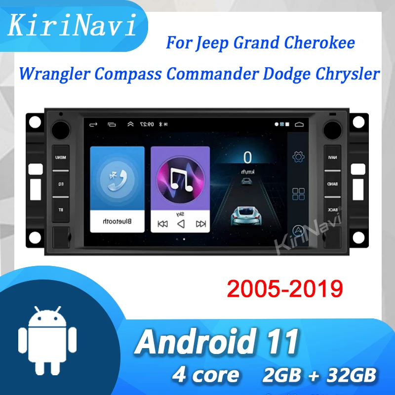Kirinavi For Jeep Grand Cherokee Commander Wrangler Compass Chrysler 300C Dodge Android 11 Auto Navigation GPS Car Radio DVD DSP
Kirinavi For Jeep Grand Cherokee Commander Wrangler Compass Chrysler 300C Dodge Android 11 Auto Navigation GPS Car Radio DVD DSP